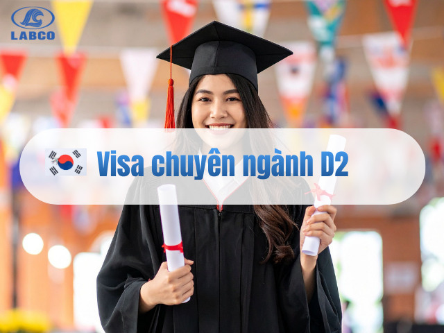 Du học H&agrave;n Quốc: Visa chuy&ecirc;n ng&agrave;nh D2