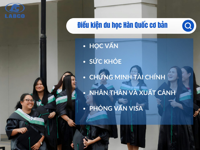 Các điều kiện cơ bản khi đi du học Hàn