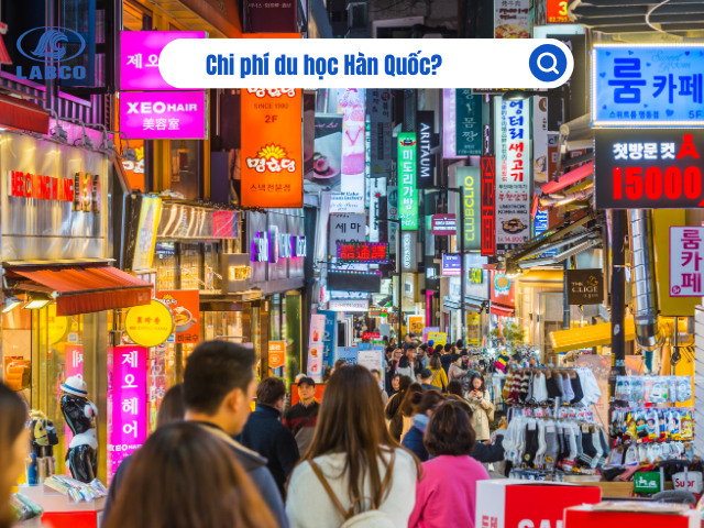 Chi phí du học Hàn Quốc khoảng bao nhiêu tiền?