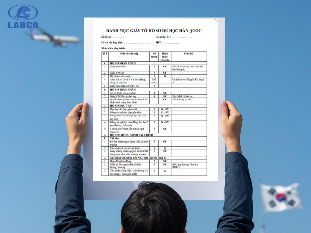 Các loại giấy tờ cần chuẩn bị khi đi du học Hàn Quốc