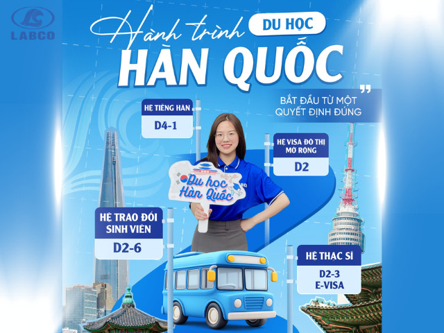 Labco đồng hành cùng bạn trong hành trình du học Hàn Quốc 