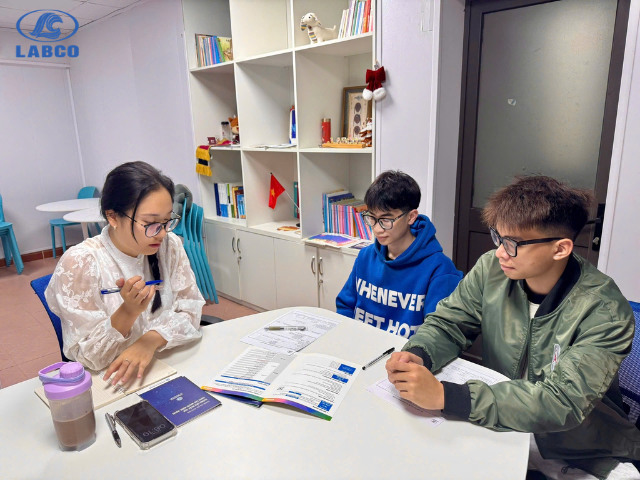 Học viên gửi gắm ước mơ du học Hàn Quốc nơi Trung tâm Labco