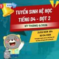 tuyển sinh hệ tiếng du học h&agrave;n quốc